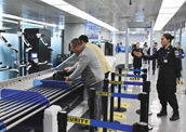 首都機場T2航站樓“刷臉”能快速過安檢 