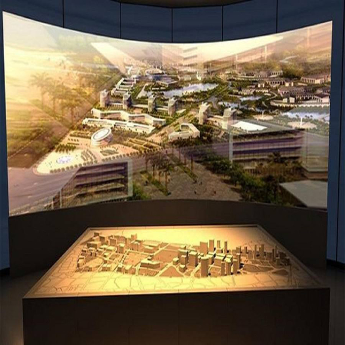 城市規(guī)劃館投影機