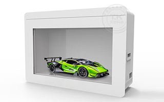 透明液晶展示柜創(chuàng)造奇幻互動體驗的技術